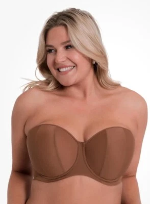 Sujetador con aros multicables Curvy Kate CK2601 caramelo de lujo 34D Foto 1 de 4