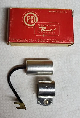 Condensador de encendido P&D UC-108 1935-74 Buick Chevy Olds Pontiac 1940-55 Cadillac Foto 1 de 4
