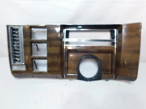 1978-1989 Cadillac Fleetwood Brougham 1617444-5 Instrument Cluster Dash Trim - Picture 1 of 8