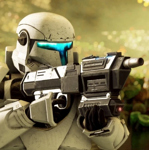 Star Wars Clone Wars Custom 3.75 DC-17m Blaster Rifle (2x) Hasbro TVC Cover