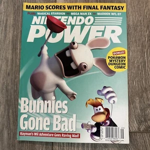 2006 Nintendo Power 207 Rayman Bunnies Gone Bad, Red Steel, Zelda, Brawl Profile - Picture 1 of 8