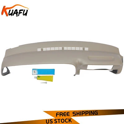 Dash Cover Custom Dashboard Pad Tan For 97-00 Chevy Chevrolet GMC C1500 K1500 - Image 1 of 4
