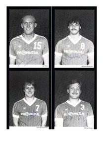 Autogrammkartensatz SG Weiche Handewitt 1984-85 5 Karten Original Sign(1087) - Picture 1 of 2