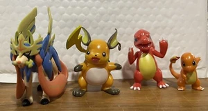 Pokemon Figures Lot - Zacian, Charmander, Raichu, Charmeleon - Picture 1 of 6