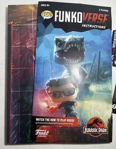 Game Board & Instructions Only Funkoverse: Jurassic Park Replacement Parts - Picture 1 of 8