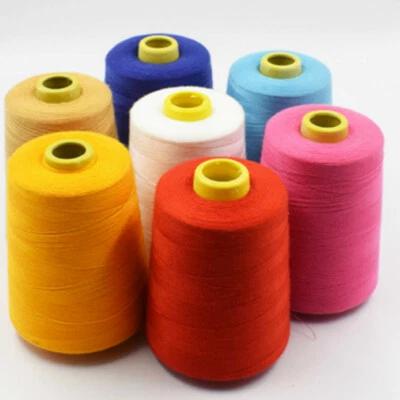 8000 Yard Overlocker Sewing Thread Embroidery Machine Line Quilting 11 Colors - Image 1 of 4