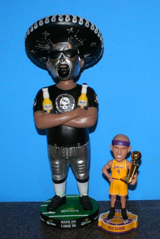 Giant 19 Oakland Raiders NFL Las Vegas Los Angeles Dodgers  Athletics bobblehead Cover