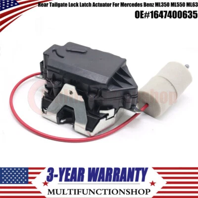 Actuador de cierre de bloqueo de puerta trasera 1647400635 para Mercedes Benz ML350 ML550 ML63 Foto 1 de 4
