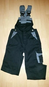 FE-Engel Light Latzhose, 3025-685, Farbe Schwarz/Grau, Größe 6 children overall - Bild 1 von 7