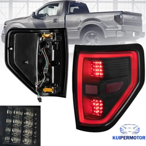Lente de humo de carcasa negra 2* para Ford F150 09-14 luces traseras de tubo luces de freno - Imagen 1 de 12