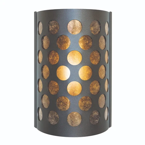 PD Metals RAB018SL Round-A-Bout Interior Skyline Series Wall Sconce Home Cottage Cover