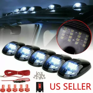 For Dodge RAM 1500 2500 3500 Rooftop Cab Running Light LED 6000K Smoked Lens Kit - Picture 1 of 7