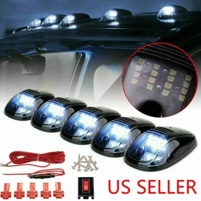 Kit de lentes fumê LED 6000K luz de corrida cabine teto para Dodge RAM 1500 2500 3500 - Imagem 1 de 4