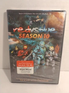 DVD Red vs. Blue Season 10 Halo shorts series Rooster Teeth Sealed - Picture 1 of 2