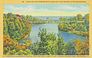 Durand Eastman Park, Rochester, Nueva York, 1934 --POSTAL - Imagen 1 de 2