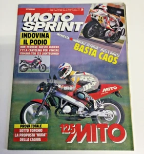 MOTOSPRINT 26/1990 PROVA CAGIVA MITO 125 NUDA - Imagen 1 de 8
