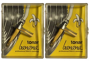 2x Tonar Banana DJ System como Set NUEVO Concorde Made by Ortofon DJ Aguja - Imagen 1 de 1
