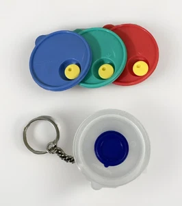 Lote de 2 Tapas Tupperware Imán de Nevera y Llavero con Cuenco y Tapa Coleccionables - Imagen 1 de 18