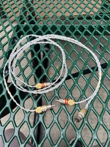 Kimber Kable KCAG - Audiophile Classic Silver RCA Interconnect Cables 3ft Pair - Picture 1 of 11
