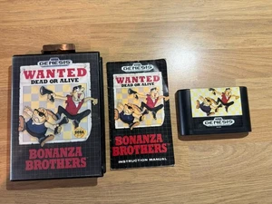Bonanza Bros - Sega Genesis Mega Drive - Komplett - NTSC works PAL - UK Seller - Bild 1 von 9