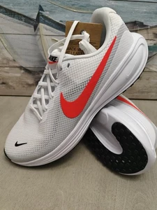 SCARPE DA CORSA NIKE UOMO REVOLUTION 8 LARGHE #HQ1996 100 Taglia 11 - Foto 1 di 11