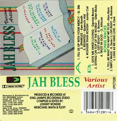 Various - Jah Bless (Cass, Comp) (Mint (M)) - 3869267116 - Image 1 of 3