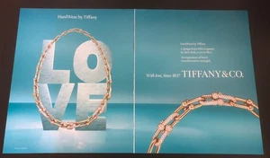 TIFFANY & CO - Hardware de Tiffany - Con amor - Revista anuncio de 2 páginas - Imagen 1 de 1