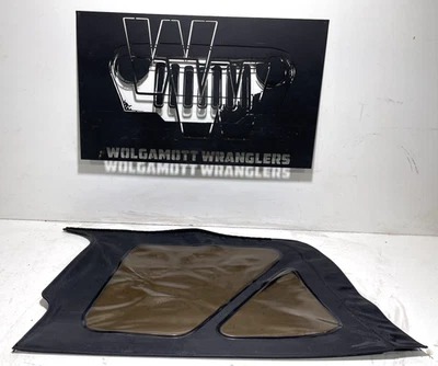Smittybilt Driver Izquierdo Trasero Ventana Tintada Lona Tapa Suave 97-06 Jeep TJ Wrangler Foto 1 de 4