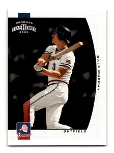 Dale Murphy 2005 Donruss Team Heroes #33 Atlanta Braves casi nuevo-como nuevo - Imagen 1 de 2