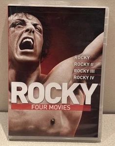 ROCKY 1 2 3 & 4 I II III IV. 4 Movie Set DVDs. All 4 Rocky Movies on 3 DVDs - Imagen 1 de 6