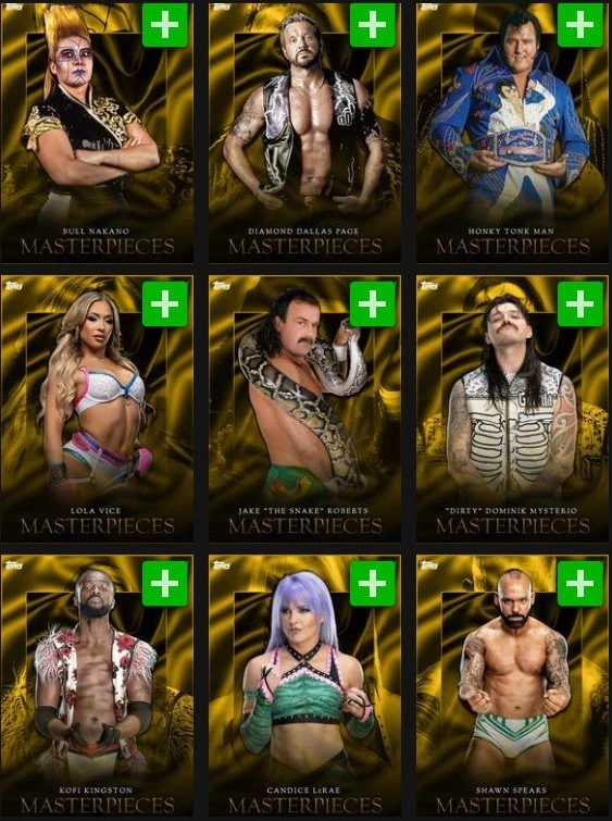 [DIGITAL] Topps Slam - Masterpieces 25 S2 - Gold Base - Pick - Image 1 of 1