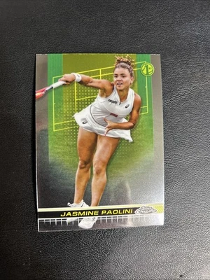 2024 Topps Chrome - Jasmine Paolini #192 (RC) - Image 1 of 2