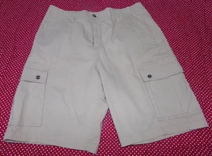 SADDLEBRED HERRENGRÖSSE 38 KHAKI CARGO SHORTS INNENNAHT 11" - Bild 1 von 2