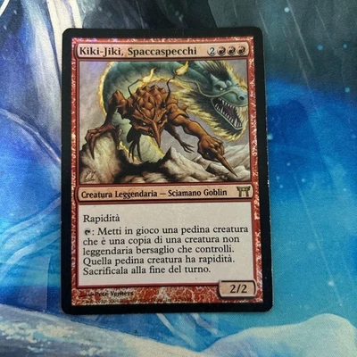 MTG  First Edition Foil Kagamibori No Kiki-Jiki/Kiki-Jiki Italian Ita - Image 1 of 2