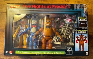 FNAF Five Nights at Freddy's Target Exclusive confezione da 4 personaggi Bonnie Chica Mangle - Foto 1 di 2