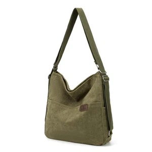 Corduroy Tote Backpack Crossbody Bag for Women, Convertible Shoulder Bags Des... - Picture 1 of 7