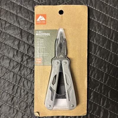Ozark Trail 12-In-1 Multi-Tool with Sheath Hiking Outdoors Pocket Knife Camping - Image 1 of 2