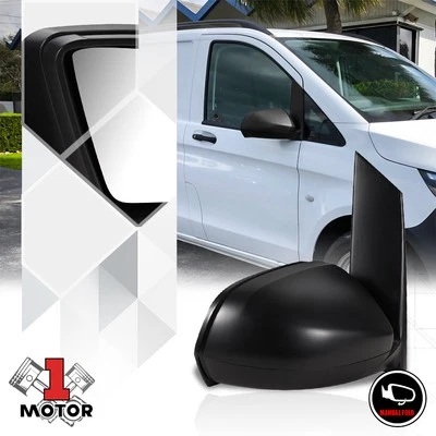 [Right]Passenger Side Manual Door Mirror Foldable for 16-18 Mercedes-Benz Metris Foto 1 de 4