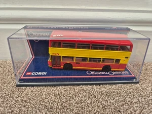 CORGI OOC 1/76 FIRST PMT ECW LEYLAND OLYMPIAN X39 ALTON TOWERS BUS OM43010 - Picture 1 of 4