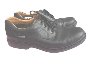 Clarks Herren Gore-Tex Schuhe Schwarz Leder Active Air Schnürer Rockie UK 12 / 47 - Bild 1 von 11