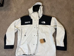 The North Face GORE-TEX GTX Mountain White Jacket sz XXL NWT $450 2XL Gardenia - Picture 1 of 7