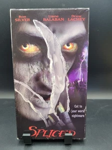 Spliced VHS 2002 Slasher Horror Ron Silver Liane Balaban Drew Lachey ScreenMedia - Picture 1 of 4