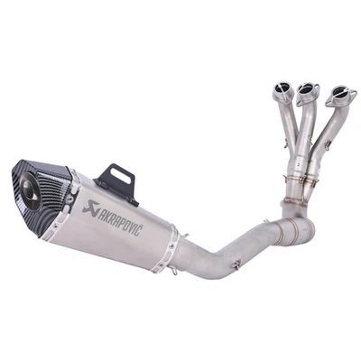 Full Exhaust System Pipe Fit For Yamaha MT-09 FZ09 XSR900 XSR900 GT 2024-2025 — 第 1/4 张图片