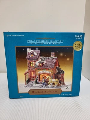 Banco de trabajo de colección Santas vista interior herrero unión decoración de Navidad Foto 1 de 3