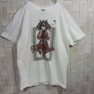 Uma Musume Pretty Derby Kitasan Schwarz Kurzarm T-Shirt Vollfarbdruck - Bild 1 von 15