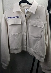 Adidas University of Washington NWT Women's Top JUZ97 - Picture 1 of 6
