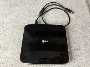 Grabadora de DVD portátil delgada LG GP40NB40 USB - Probada - Súper limpia - Imagen 1 de 4