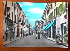 Cartolina Goito (Mantova) - Centro cittadino - 1960 ca. - Foto 1 di 1