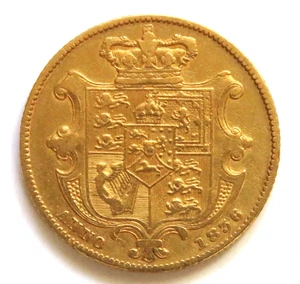 Great Britain. 1836 William 1111 - Sovereign..  aVF - Trace Lustre - Picture 1 of 2