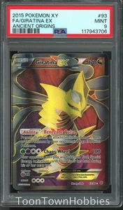 PSA 9 Pokemon - Giratina V 93/98 Full Art - XY Ancient Origins - Bild 1 von 2
